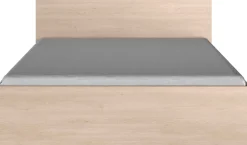 Doppelbett Ponte 160x200cm - Eiche Dekor