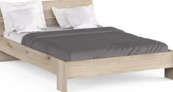 Doppelbett Spectre - 140x190/200cm - Eiche Dekor