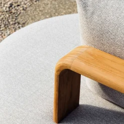 Doppelsofa Garten Mila Gescova - Textileen - 220x100x80 cm - Beige