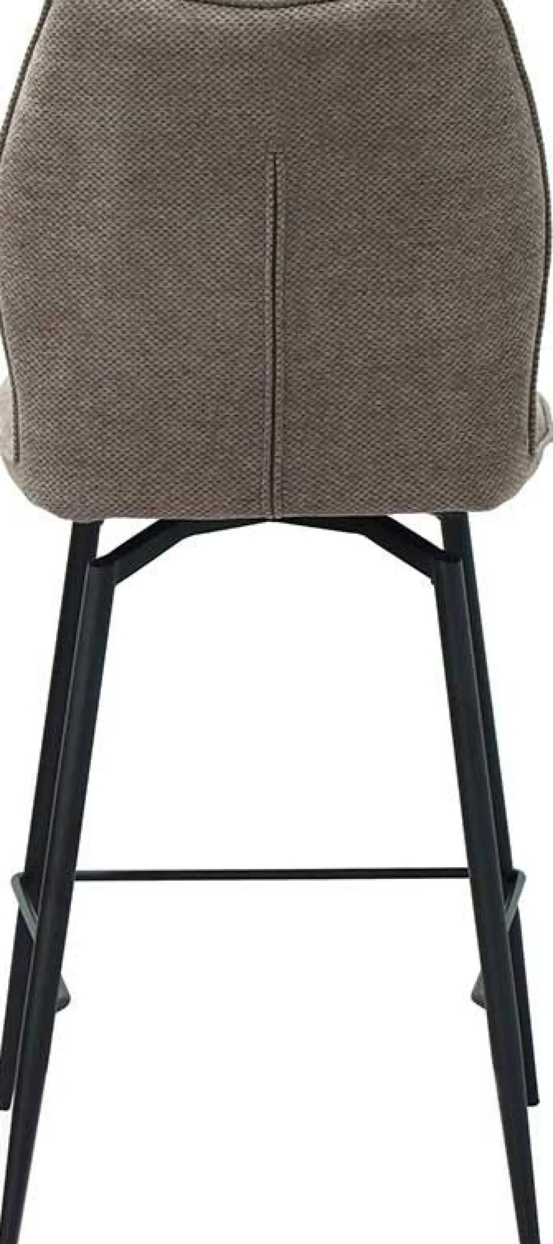 Drehbarer Barhocker Lara | 48 x 56 x 103 cm | Sandfarbenes Design