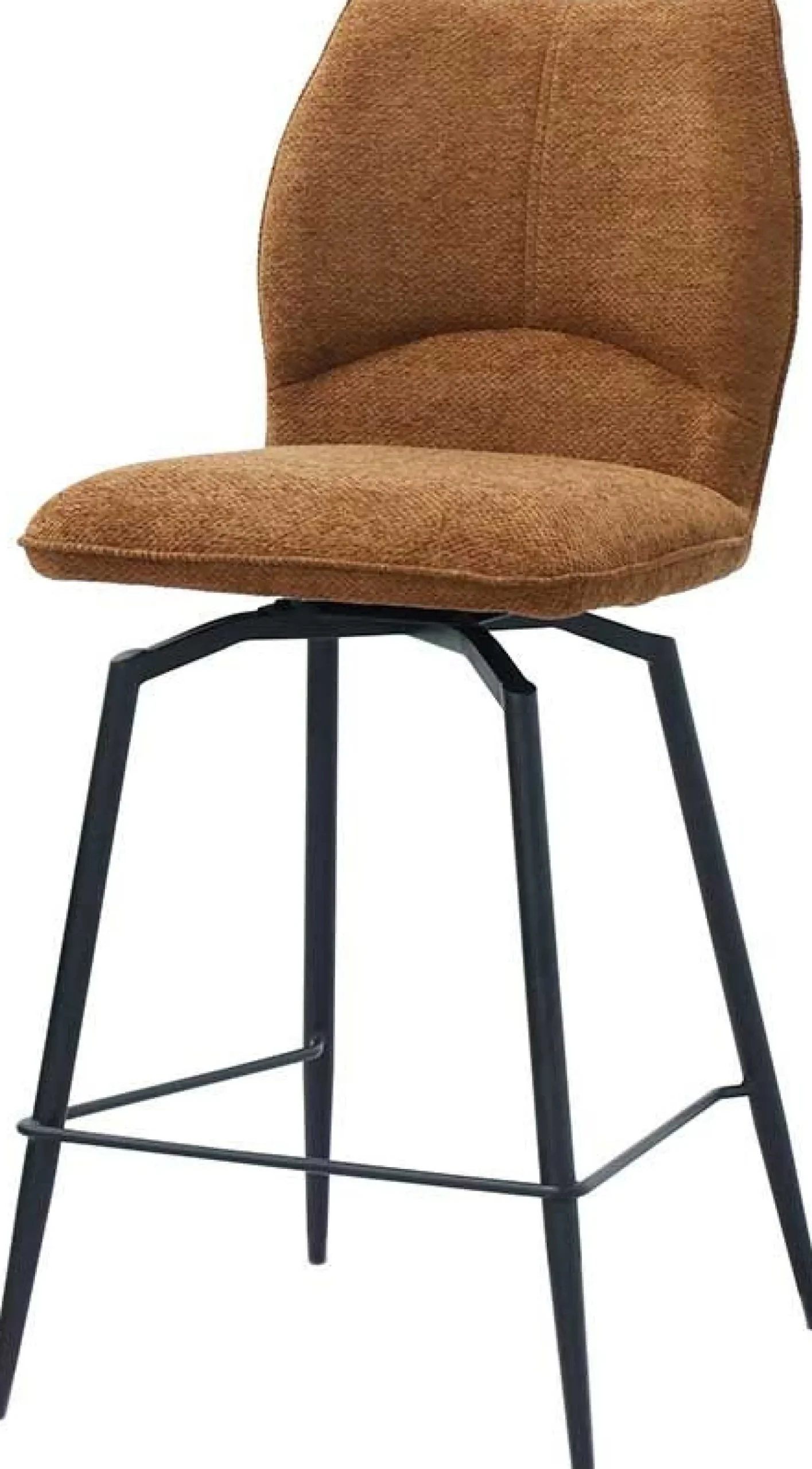 Drehbarer Barhocker Lara | 48 x 56 x 103 cm | Rust-design