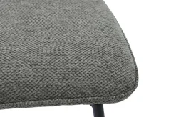Drehbarer Barhocker Lara | 48 x 56 x 103 cm | Design Grau