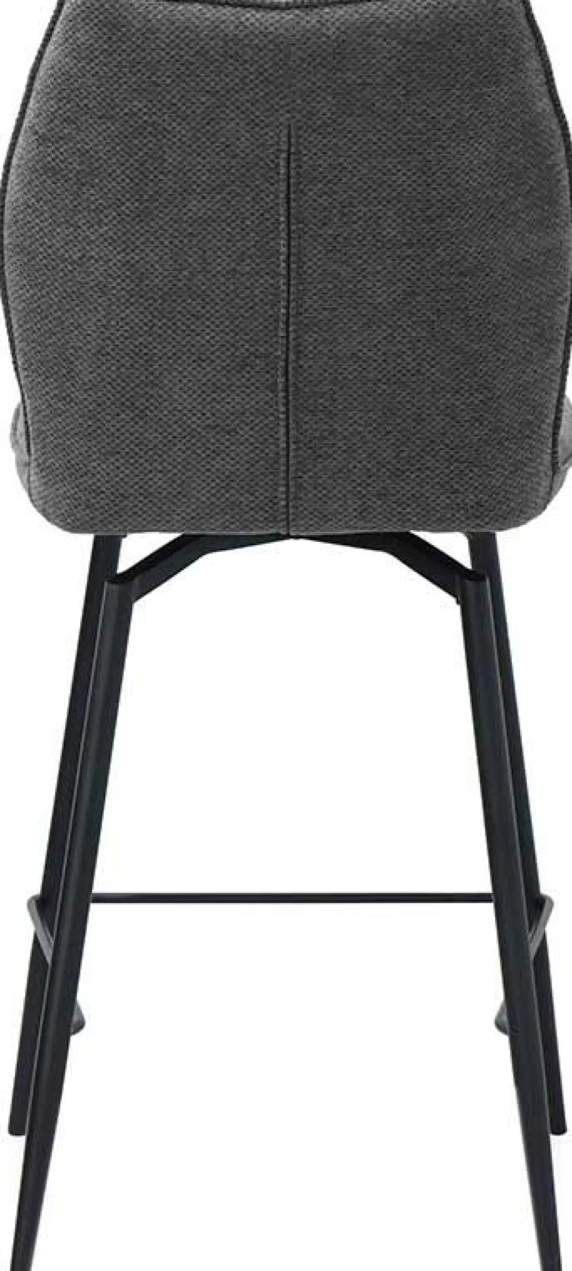 Drehbarer Barhocker Lara | 48 x 56 x 103 cm | Design Grau