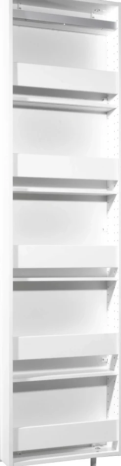 Drehbarer Schuh- und Lagerschrank Larsen - weiß
