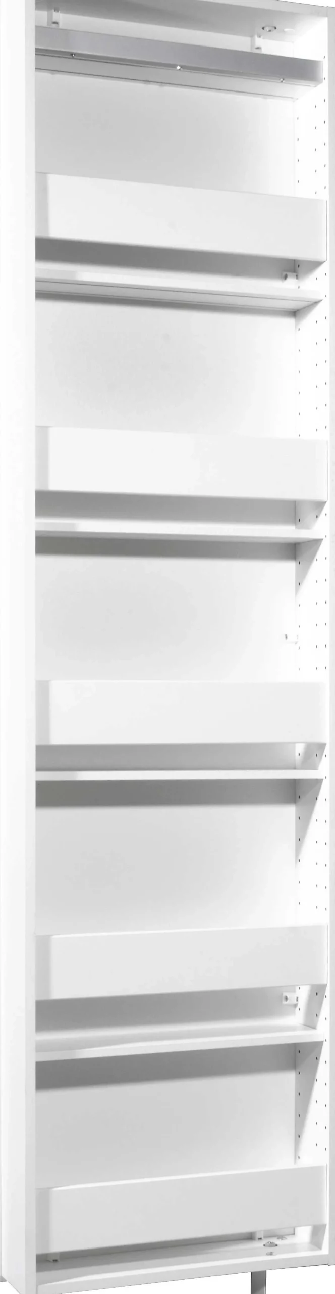 Drehbarer Schuh- und Lagerschrank Larsen - weiß