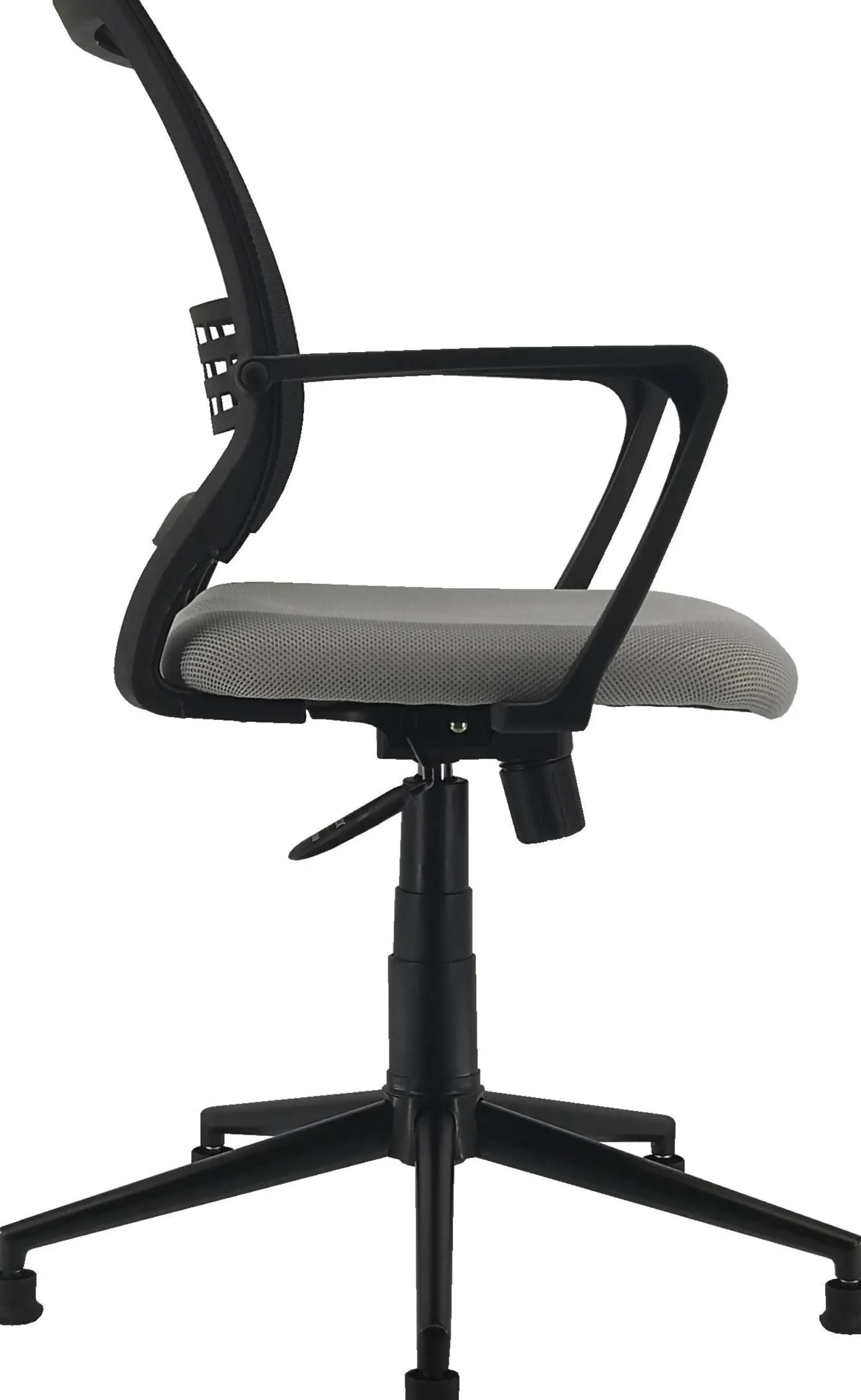 Drehstuhl Ace mattschwarz/grau
