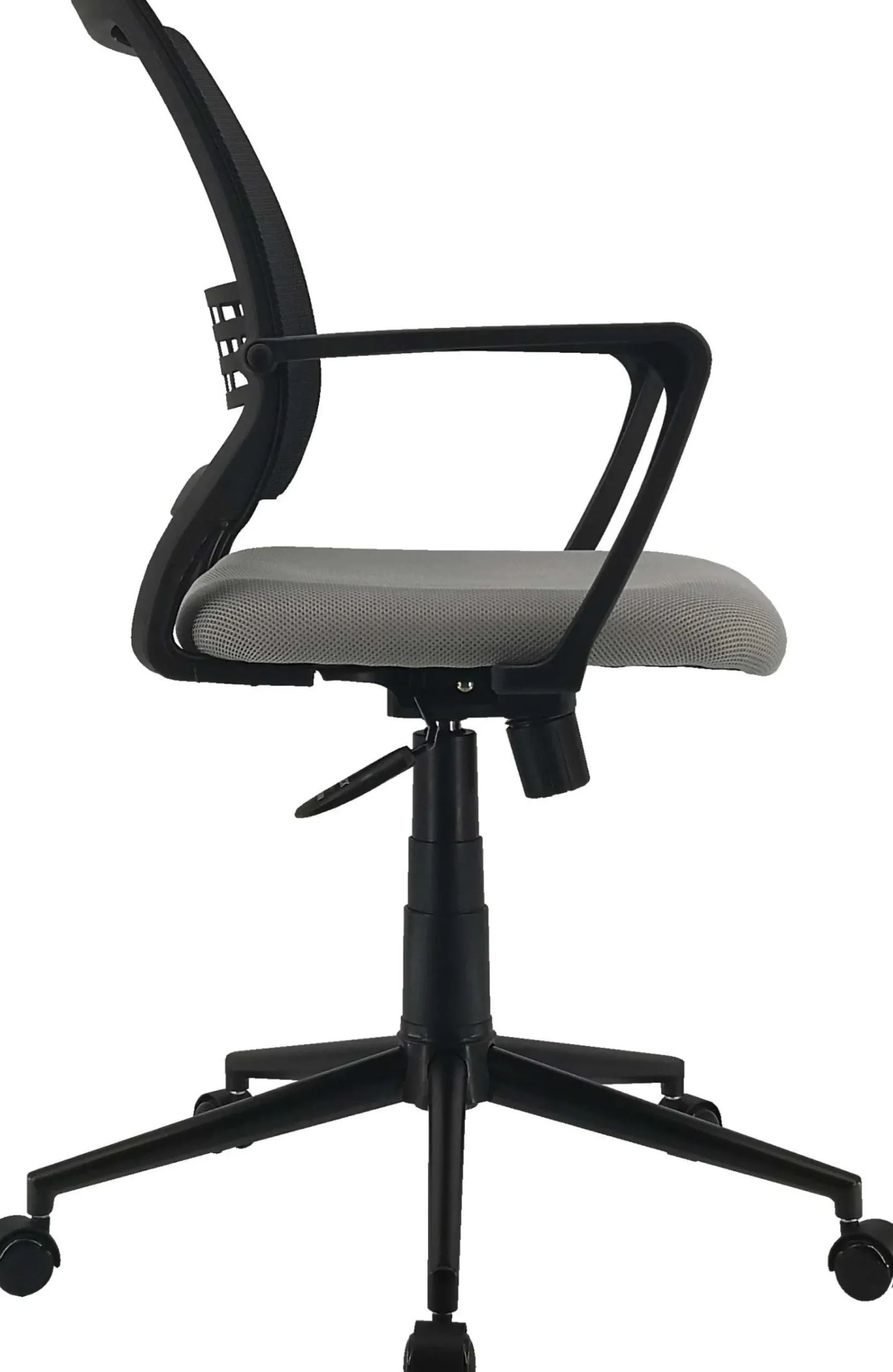 Drehstuhl Ace mattschwarz/grau