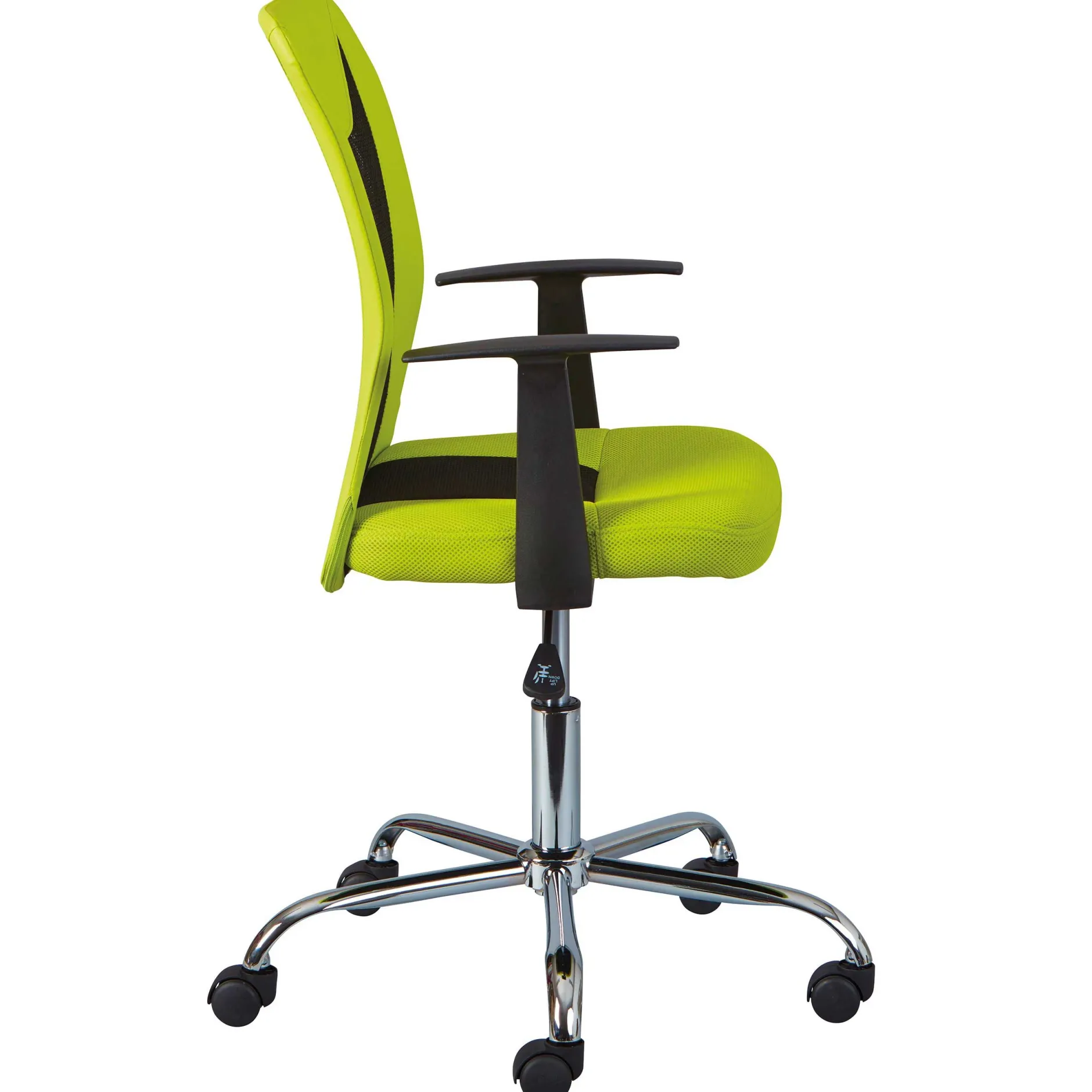 Drehstuhl Donny ergonomische Rückenlehne - grün