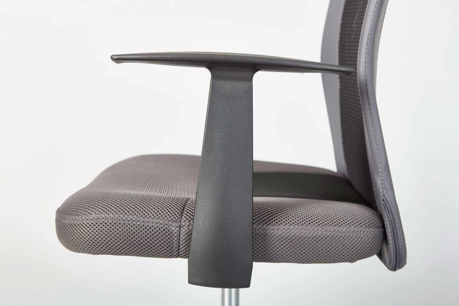 Drehstuhl Donny ergonomische Rückenlehne - grau