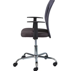 Drehstuhl Donny ergonomische Rückenlehne - grau