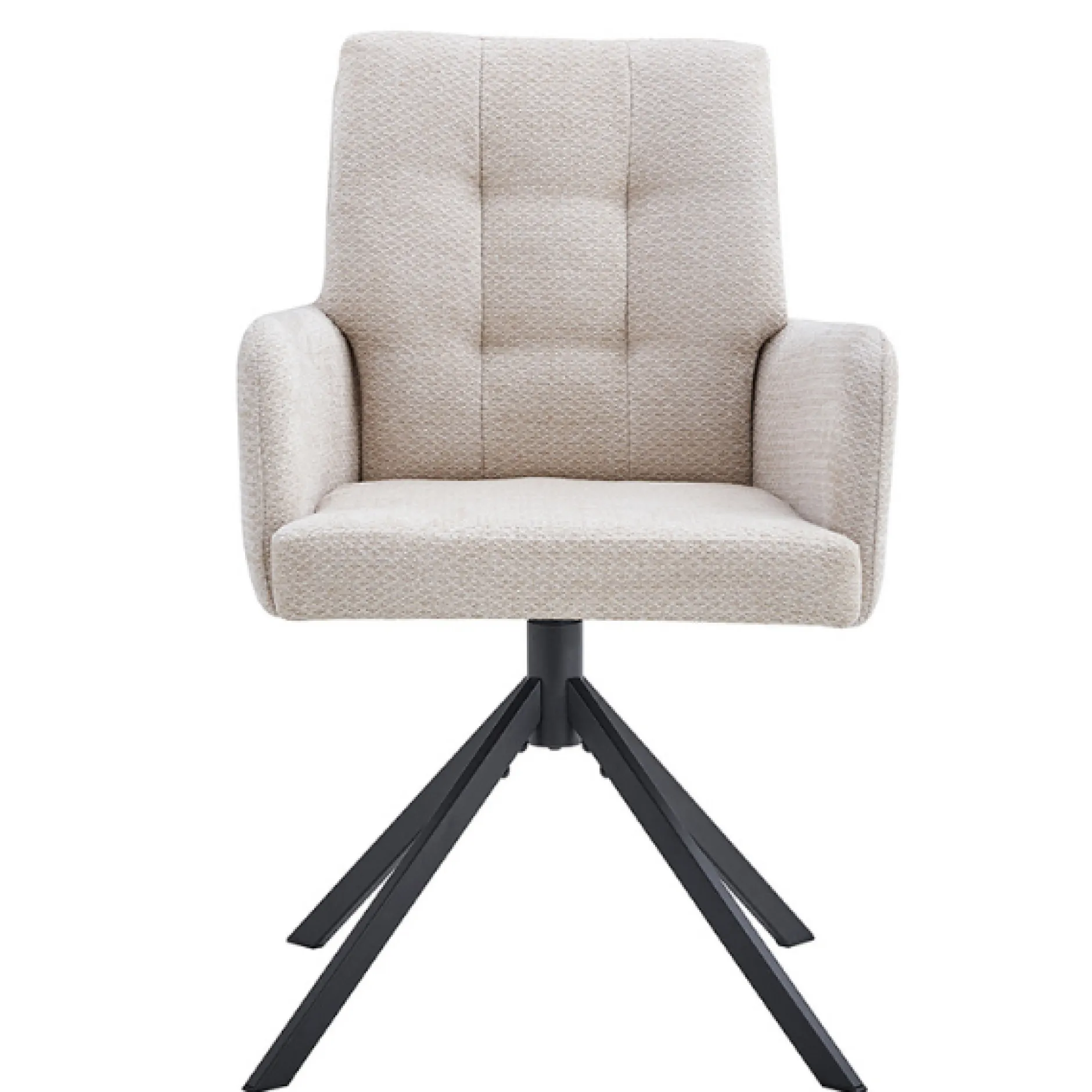 Drehstuhl Granada | Metallbeine | beige
