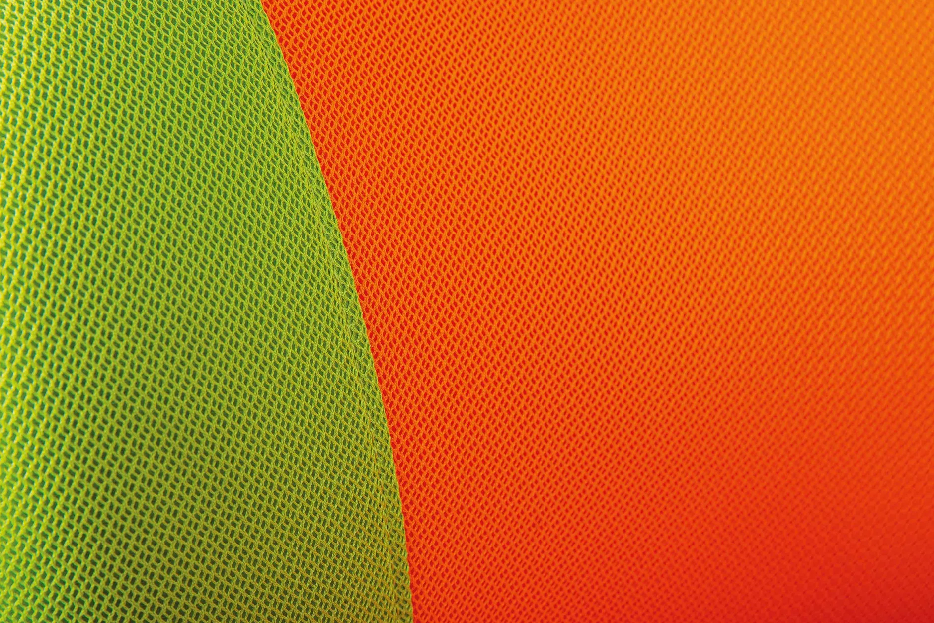 Drehstuhl Jessie - orange/grün