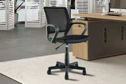 Drehstuhl Pura | 54 x 57 x 82 cm | Schwarz