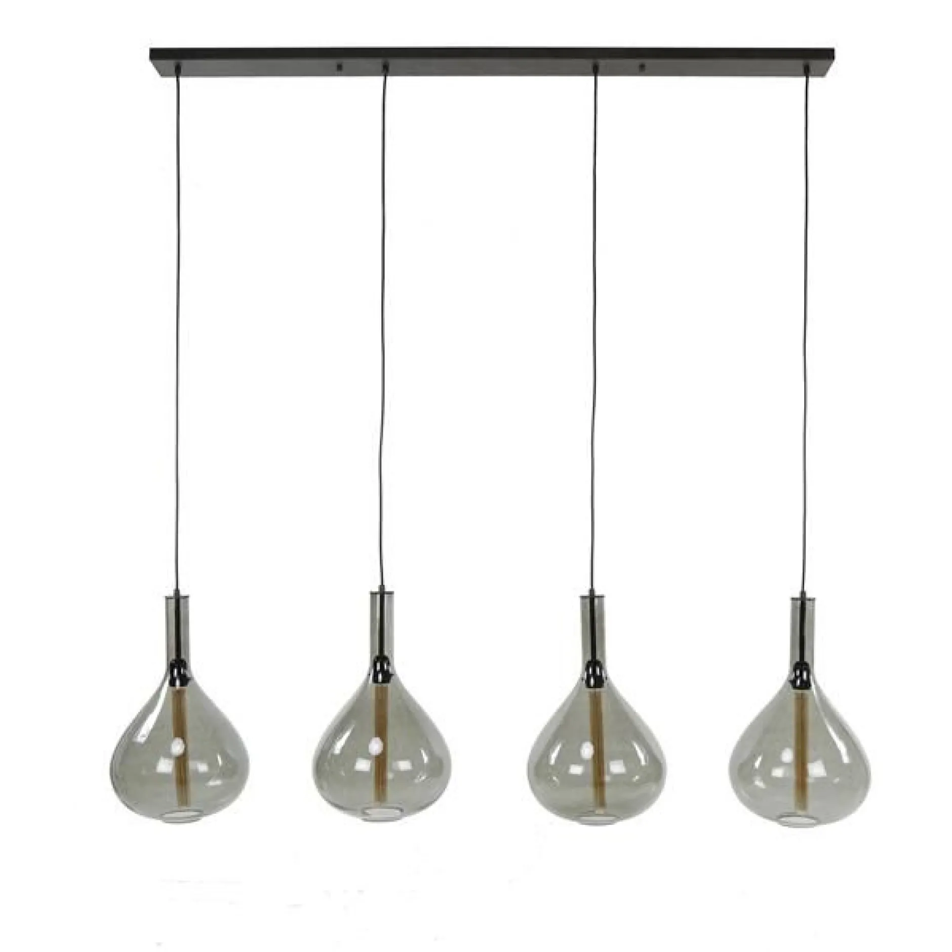 Drizella Hängeleuchte 164 cm-Rauchglas