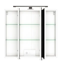 DusanBadezimmer : Hängeschränke, Spiegelschrank, Waschbeckenunterschrank - weiß