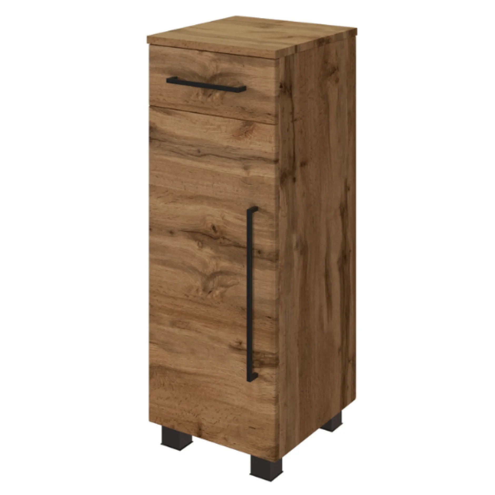 DusanBadezimmer : Spiegelschrank, Waschtischschrank, Hängeschränke - wotan oak