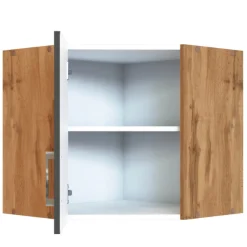 Eckschrank Sorrella 60cm 1 Tür - Anthrazit/Eiche