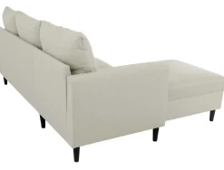Ecksofa Tweety links - 192x137x82cm - beige Stoff