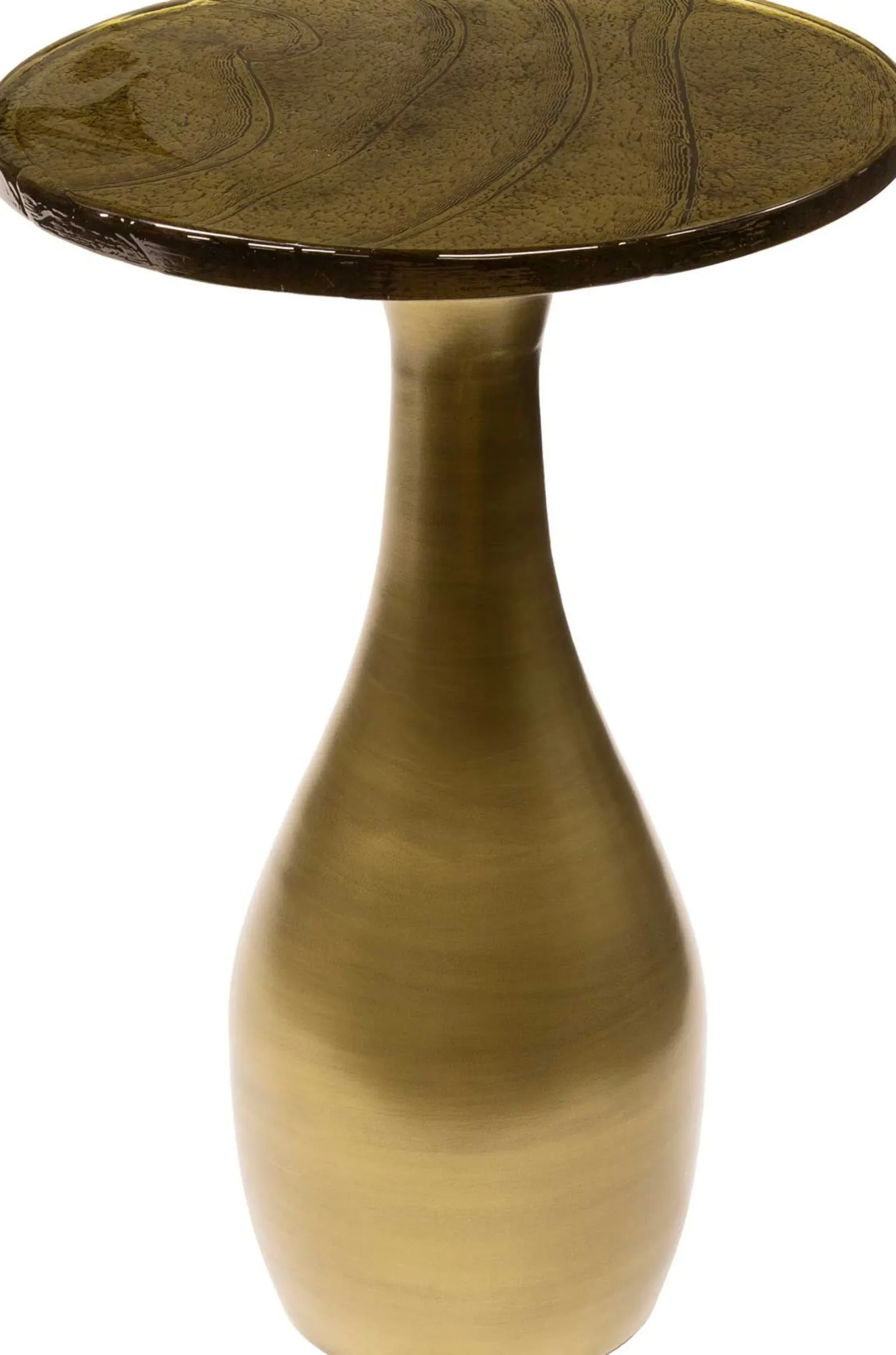 Eclipse Beistelltisch M - Antik Gold