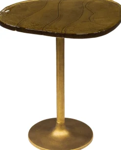 Eclipse M Beistelltisch in Antik Gold