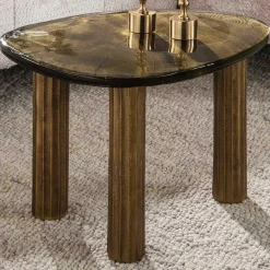 Eclipse M Couchtisch in Antikgold