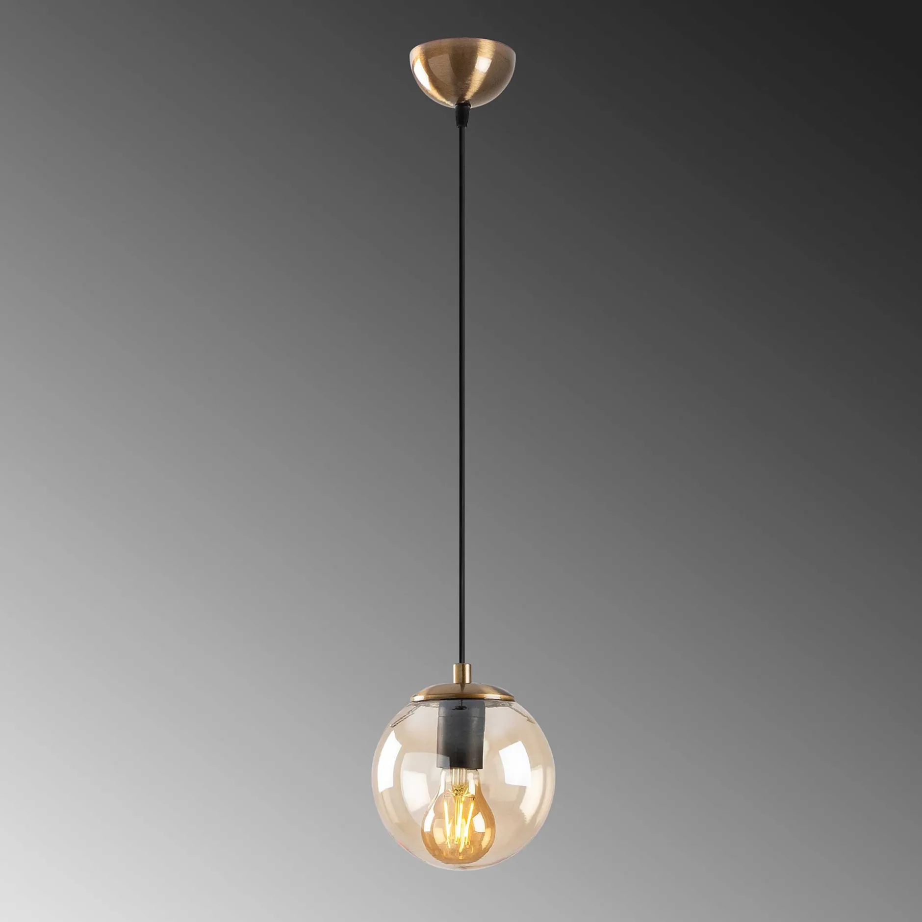 Efe Kronleuchter | Höhenverstellbar | Gelb, Vintage