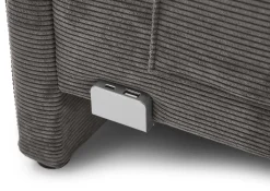 Einzelbett Cool | Mit Rückenlehne | 90 x 200 cm | Anthrazit Design