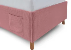 Einzelbett Cool | 120 x 200 cm | Rosa Design