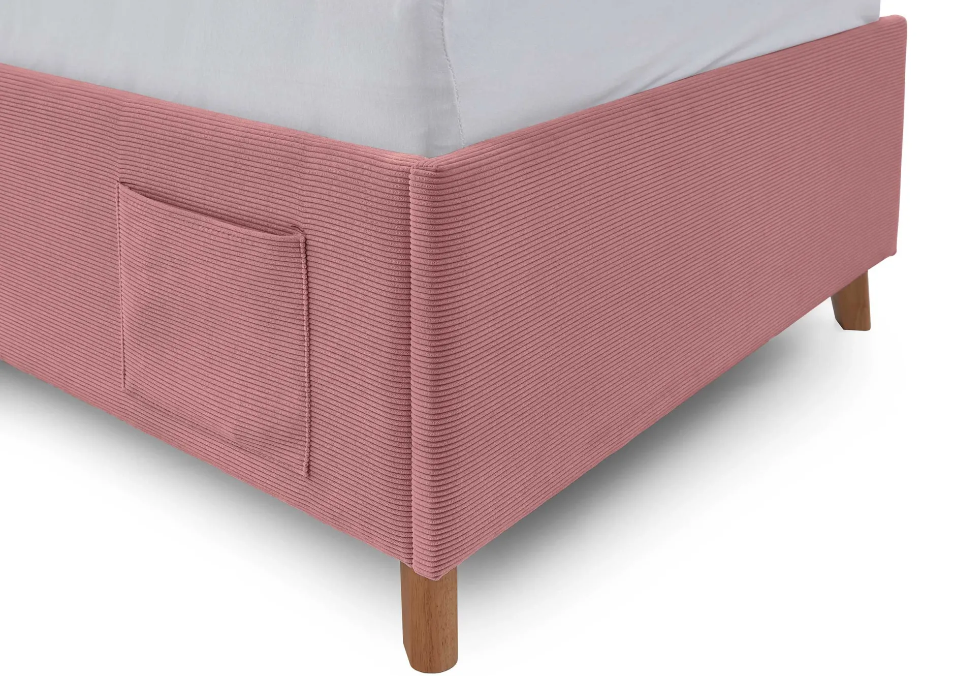 Einzelbett Cool | 120 x 200 cm | Rosa Design