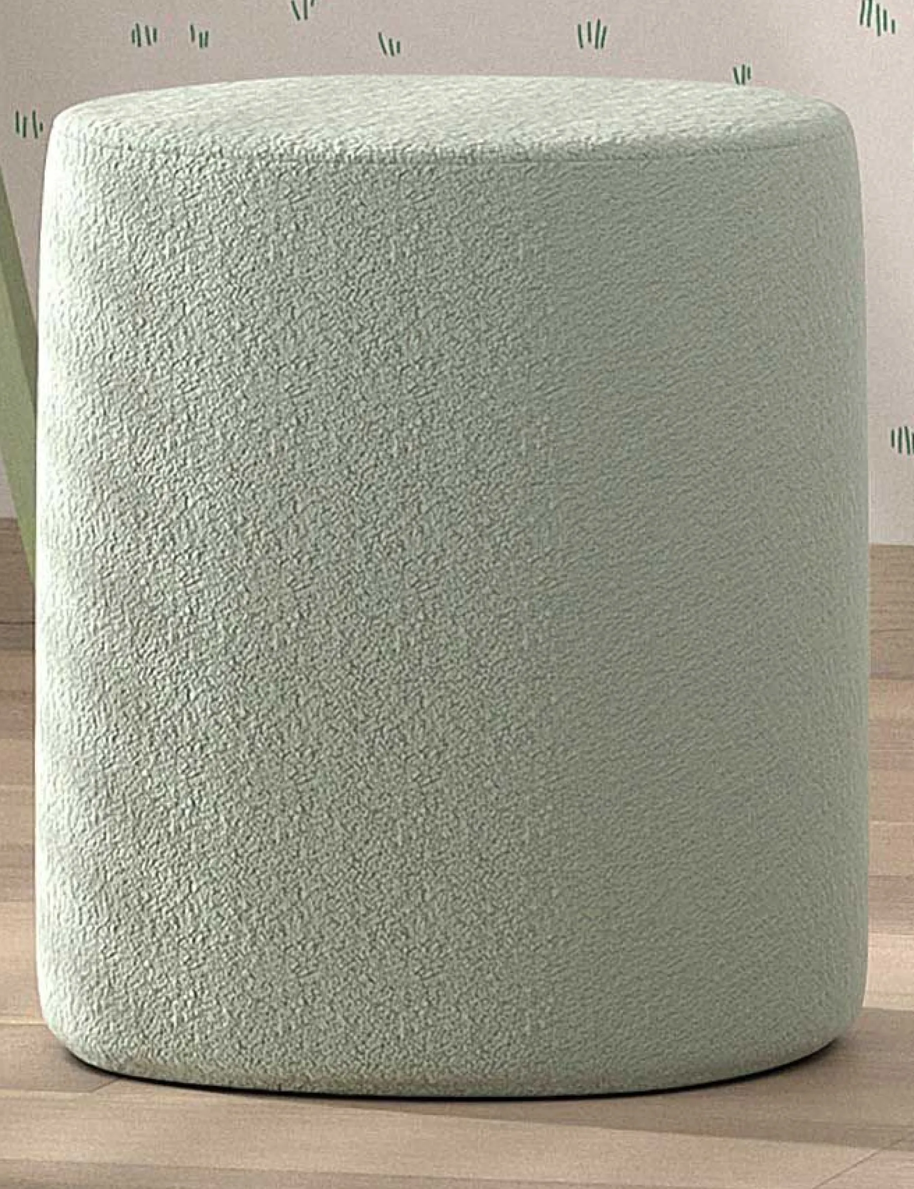 Einzelbett Maeva mit Nachttisch - 90x200cm - mit Stauraum - grün