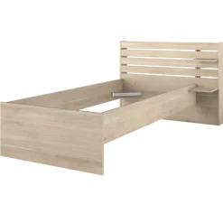 Einzelbett Tokio 90x200cm-Eiche Dekor