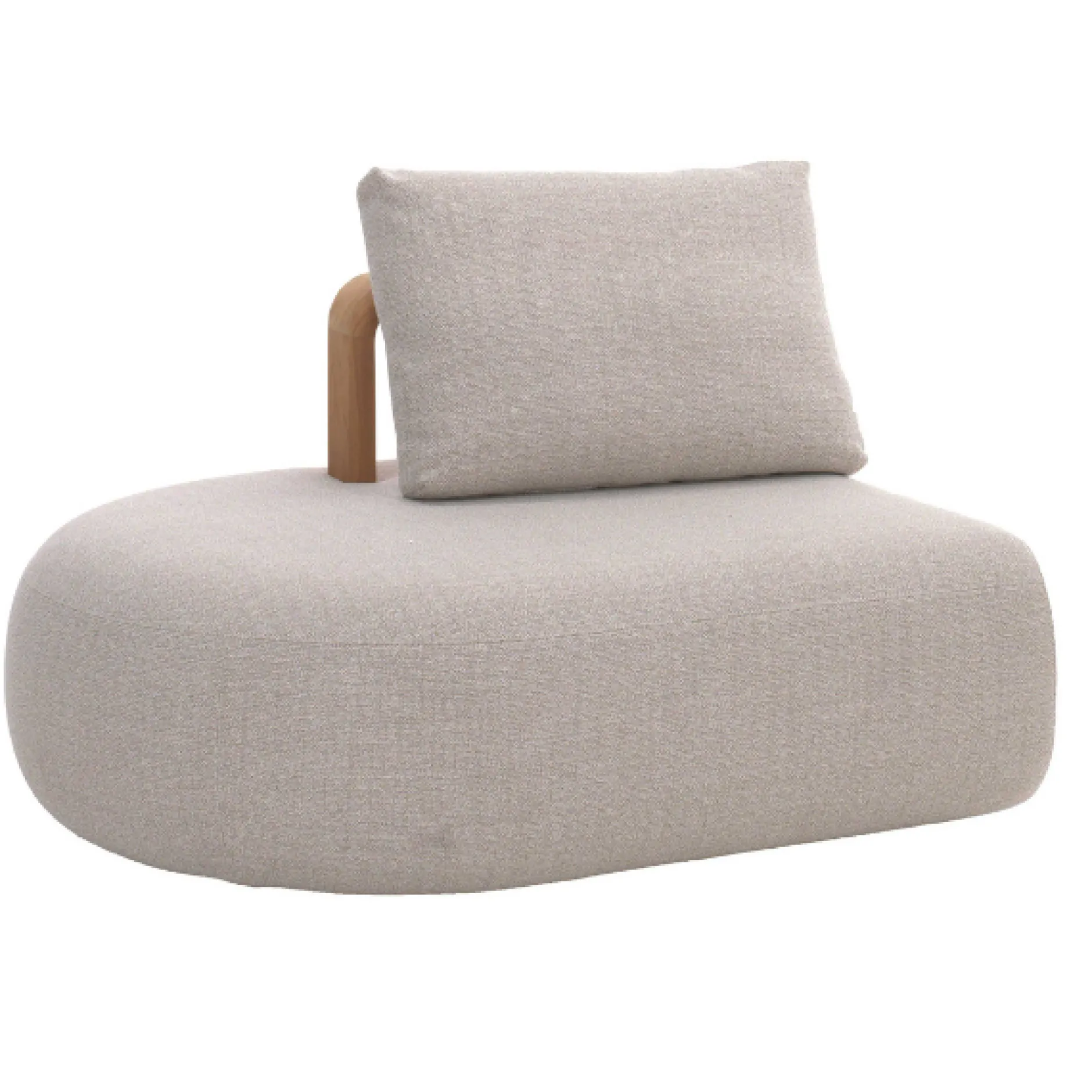 Einzelsessel Mila Garten Gescova - Beige - 120x100x80 cm