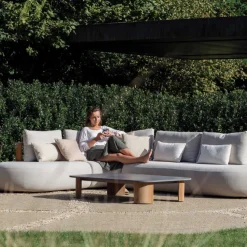 Einzelsessel Mila Garten Gescova - Beige - 120x100x80 cm
