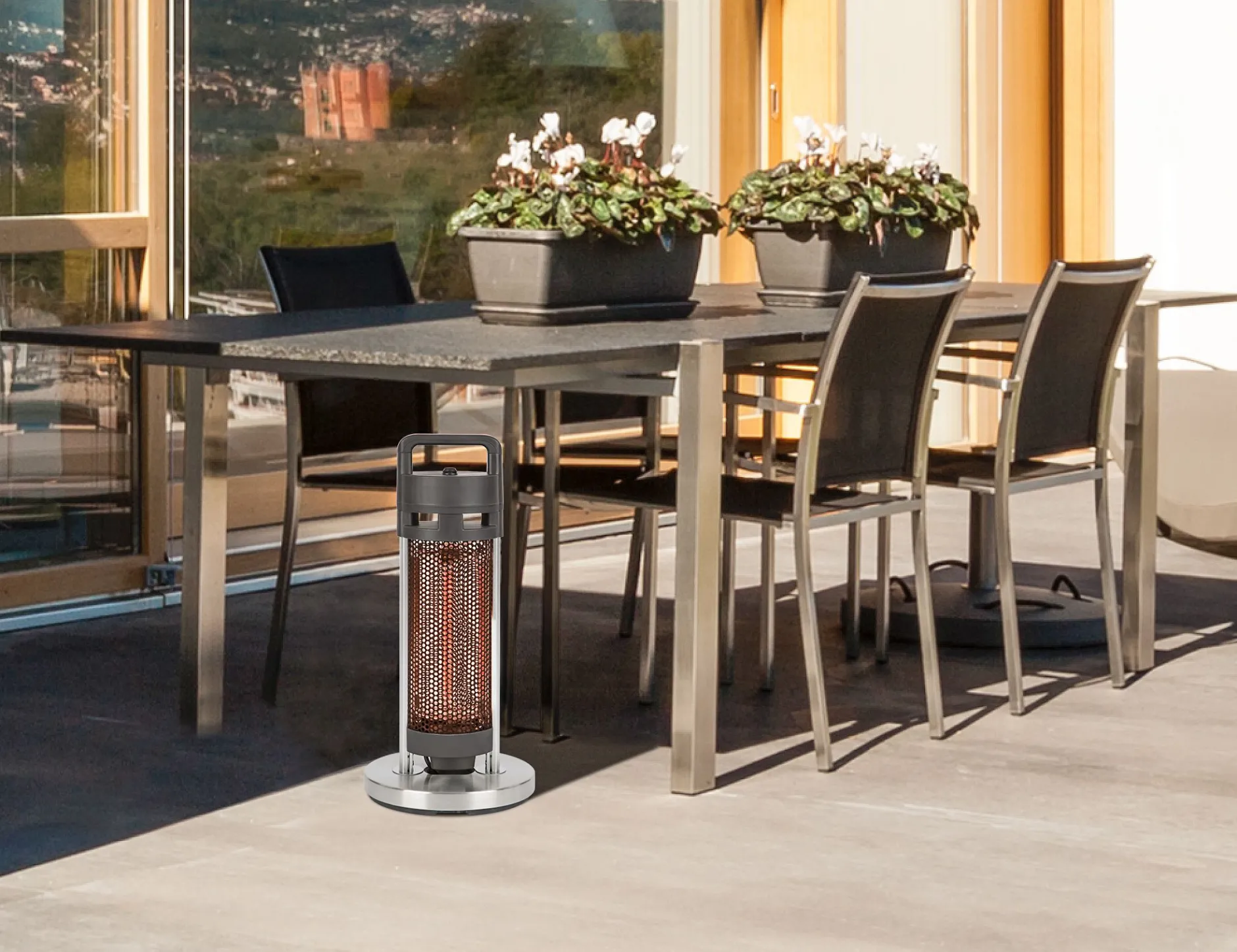 Elektrischer Terrassenheizer Iris