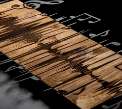 Enzo Dekoratives Wandaccessoire aus Holz | Holzrahmen | 90 x 47 cm