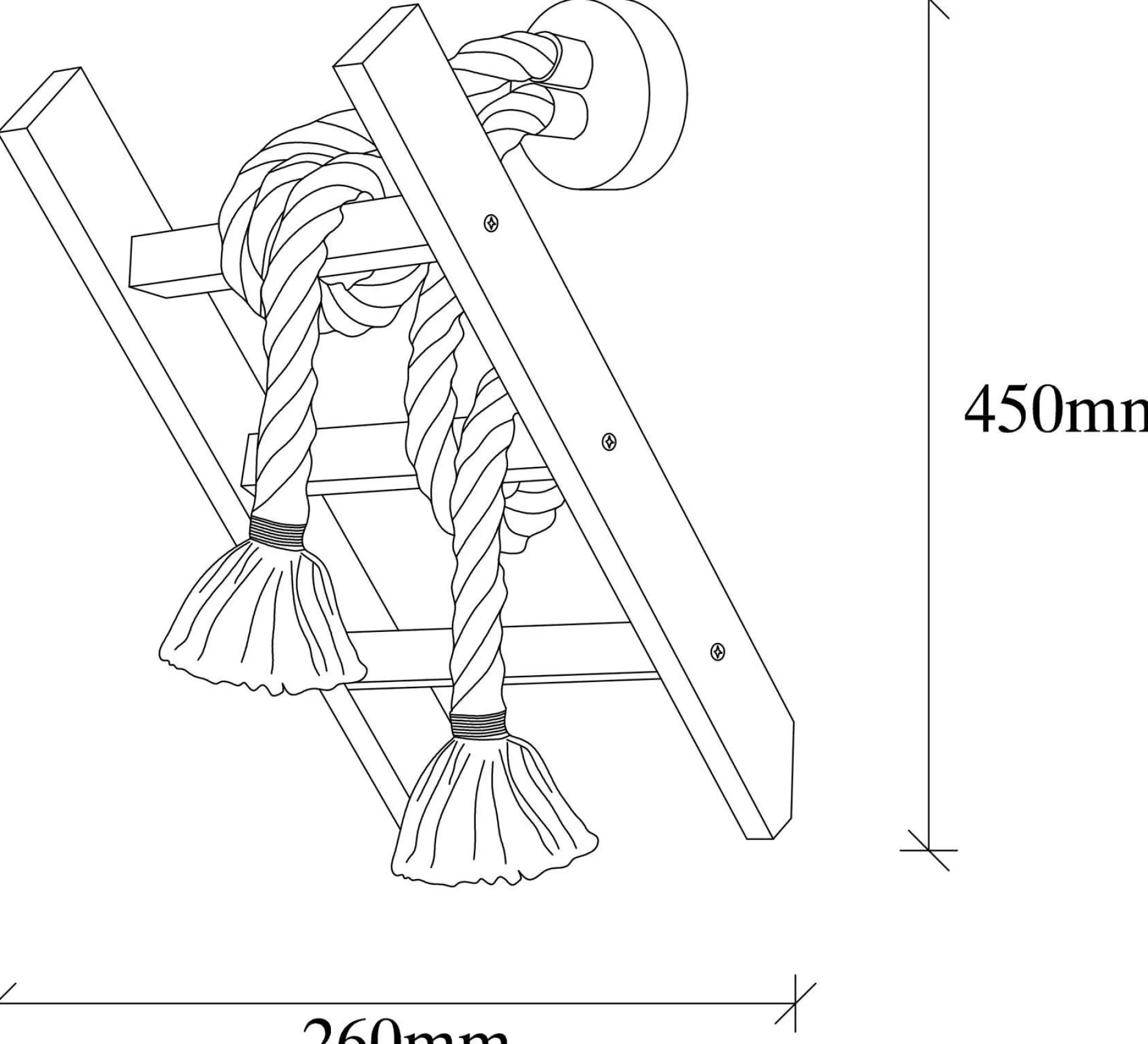 Erebos Wandleuchte | HORNBEAM BODY | Holz