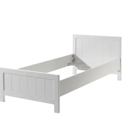 Erik Kinderzimmer mit Bett 90x200 cm und Nachttisch-weiß