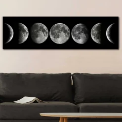 Erin Dekoratives Leinwandbild | Holzrahmen | 50 x 120 cm