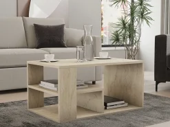 Eros Couchtisch | 100 % MELAMIN | Travertin