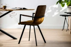 2er Set Esszimmerstühle Kana - ocker
