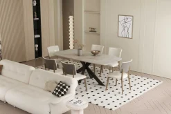 Esstisch Apollo | 180 x 90 x 76 cm | Shakespeare Grau Design