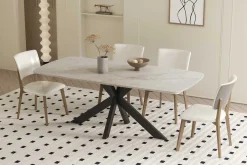 Esstisch Apollo | 180 x 90 x 76 cm | Shakespeare Grau Design