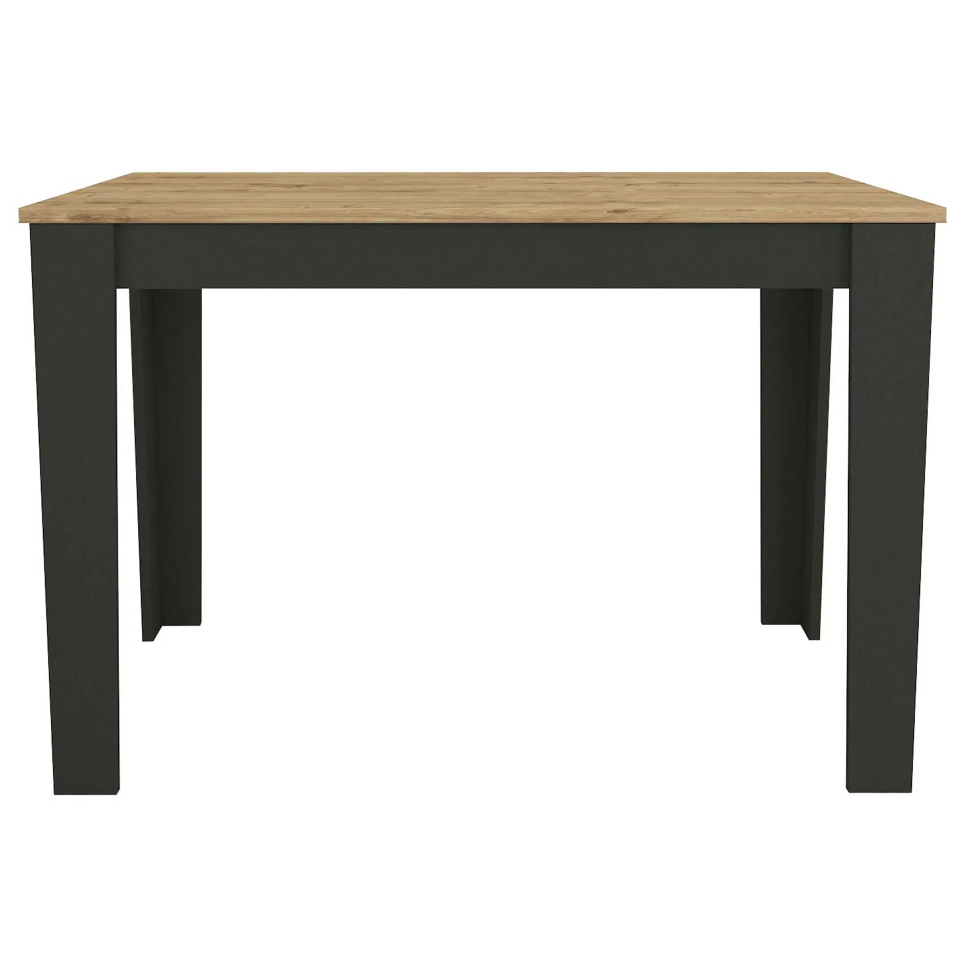 Esstisch Darlen - 110x72x74cm - Eiche Dekor/anthrazit