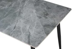 Esstisch Kenzo | 120 x 70 x 75 cm | Grau/Stein