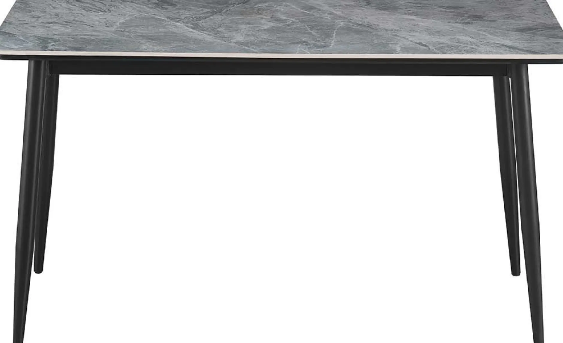 Esstisch Kenzo | 140 x 80 x 75 cm | Grau/Stein