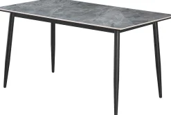 Esstisch Kenzo | 140 x 80 x 75 cm | Grau/Stein