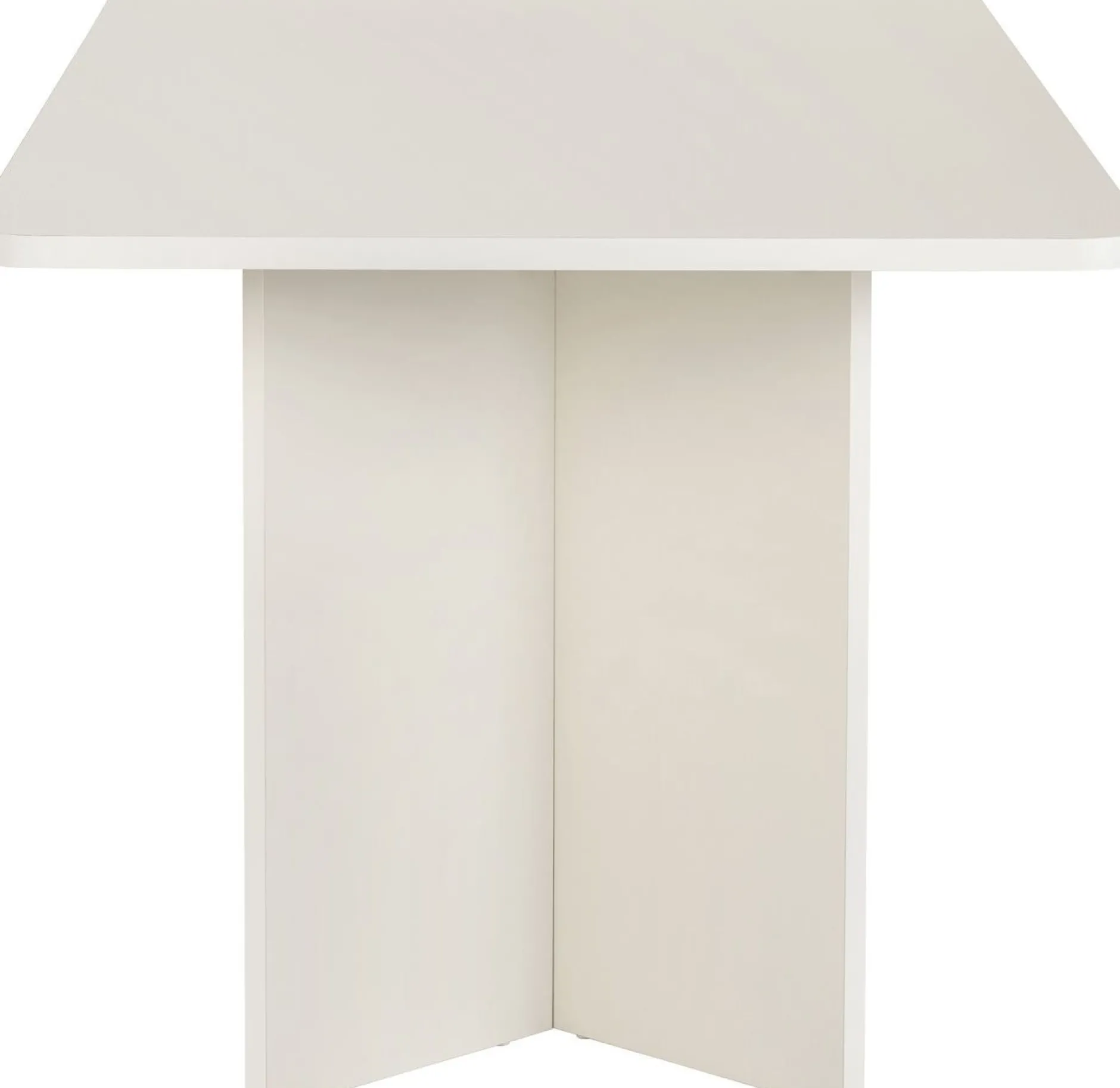 Esstisch Linza - 100% MELAMINE - Holzweiß - 75 x 90 x 180 cm