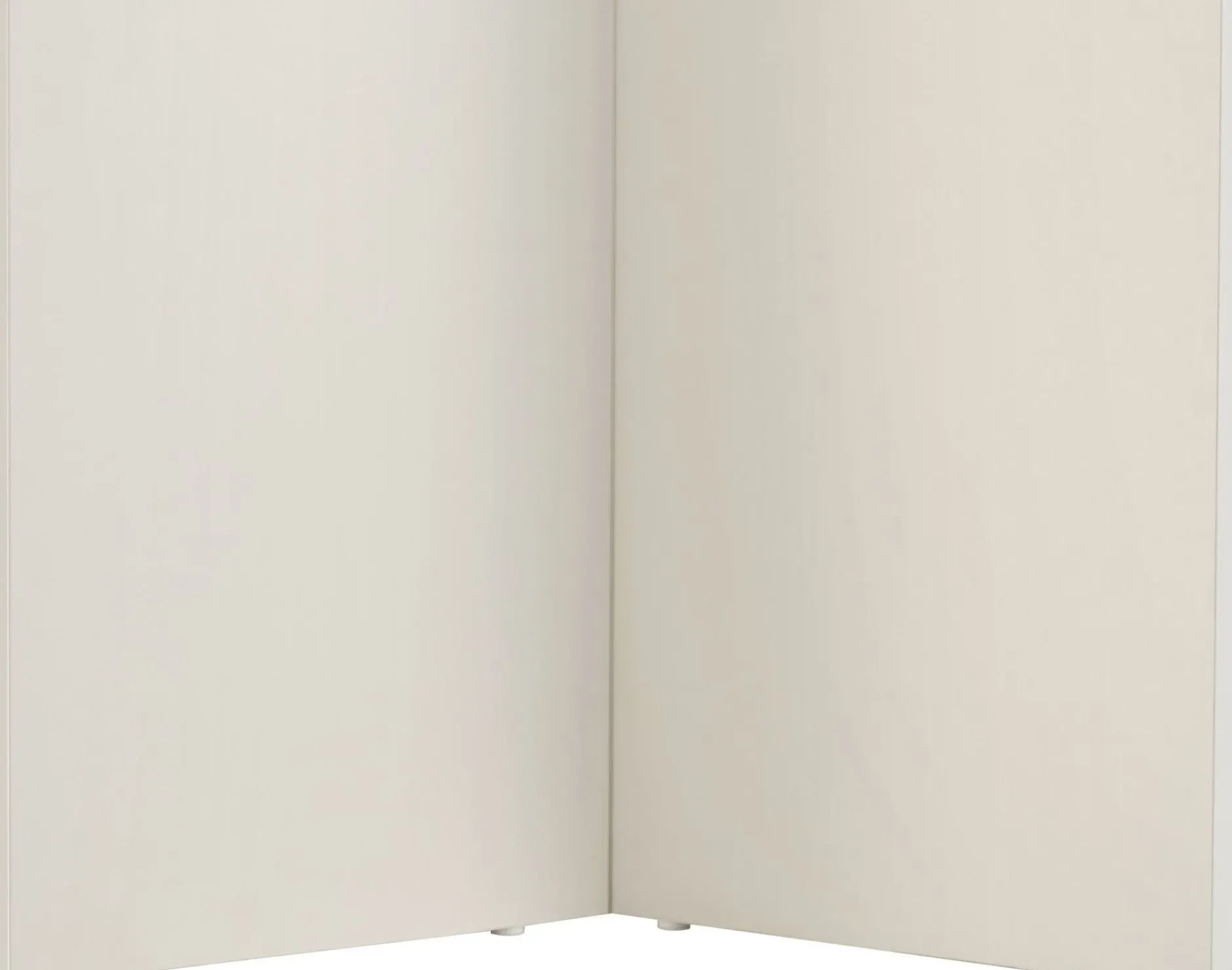 Esstisch Linza - 100% MELAMINE - Holzweiß - 75 x 90 x 180 cm