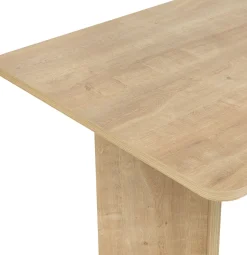 Esstisch Linza - 100% MELAMINE - Honigeiche - 75 x 90 x 180 cm