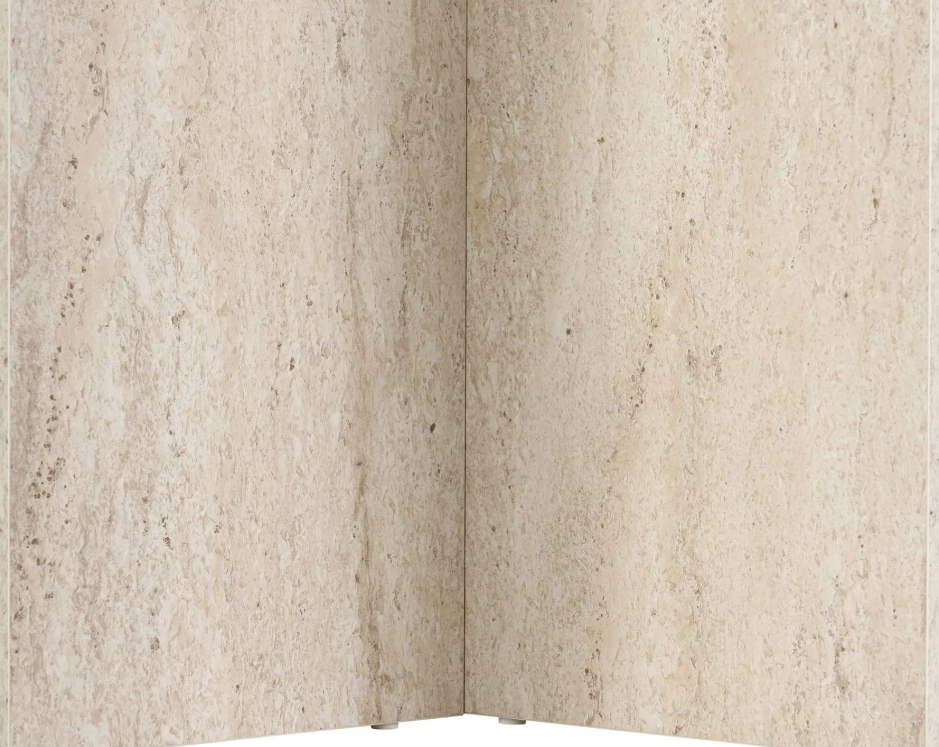 Esstisch Linza - 100% MELAMINE - Travertin - 75 x 90 x 180 cm